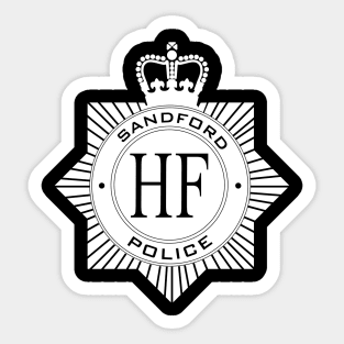 HF Sandford Police Sticker